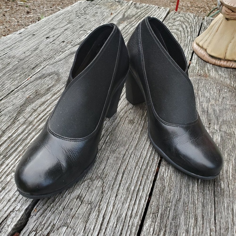 Clarks Kendra Mix Dark Black Women's Bootie 6.5